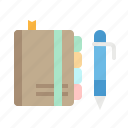 address, book, edit, note, tools
