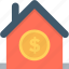 building, dollar, mortgage, property value, real estate 