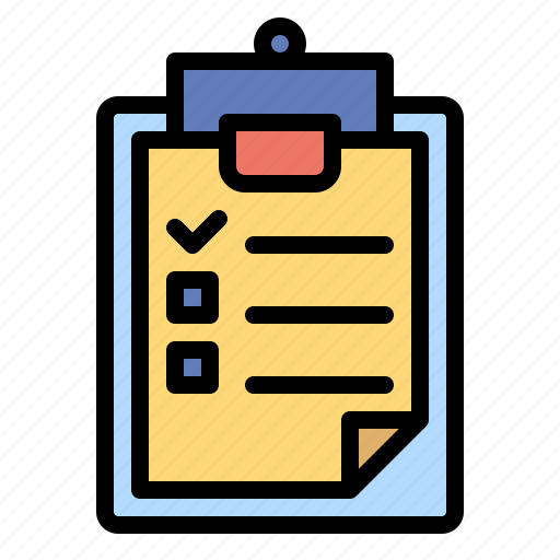 Check, clipboard, do, list, listed, mark, tasks icon - Download on Iconfinder