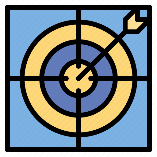 Archer, arrow, competition, objective, sport, target icon - Download on Iconfinder