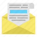 communication, envelope, mail, message, newsletter