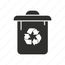 delete, remove, trash bin, trash can