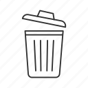 garbage, garbage bin, garbage can, throw away, trash, trash can, trashcan