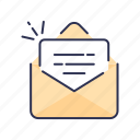 document, email, envelope, letter, mail