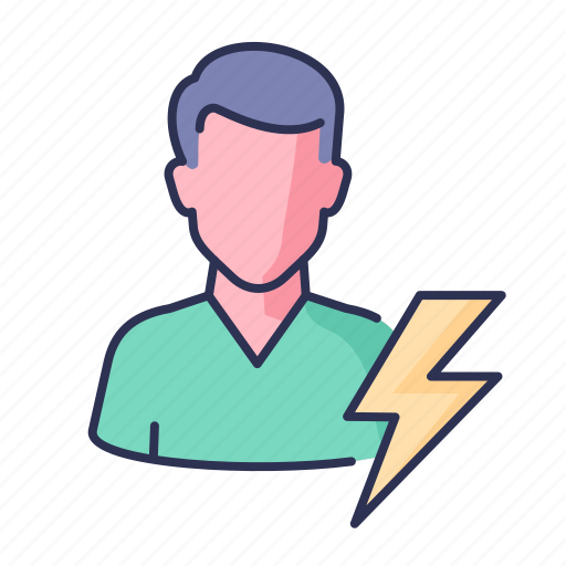 Energy, innovation, man, power, powerful icon - Download on Iconfinder