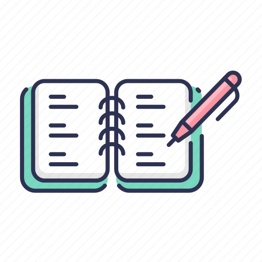 Note, notebook, pen, write icon - Download on Iconfinder