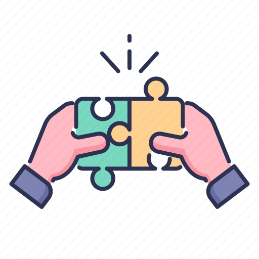 Game, hand, puzzle, solution, strategy, together icon - Download on Iconfinder