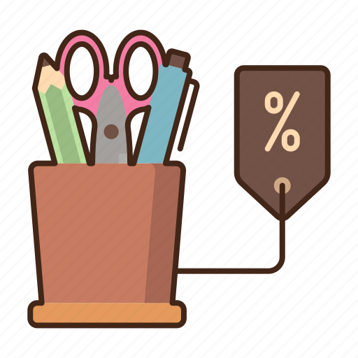 Discount, office, supplies icon - Download on Iconfinder