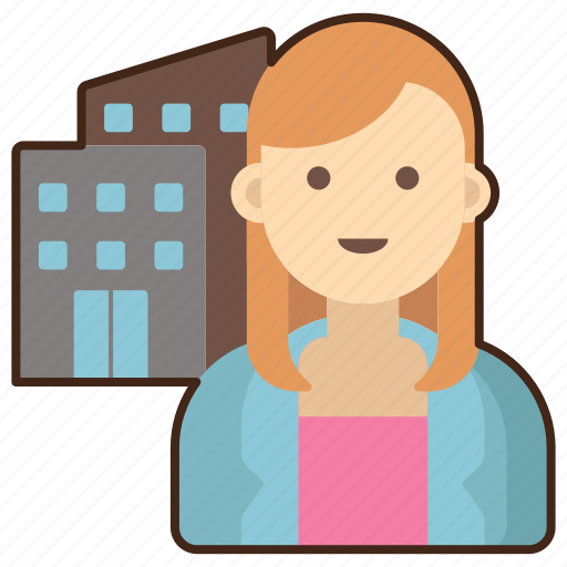 Employee, female, woman icon - Download on Iconfinder