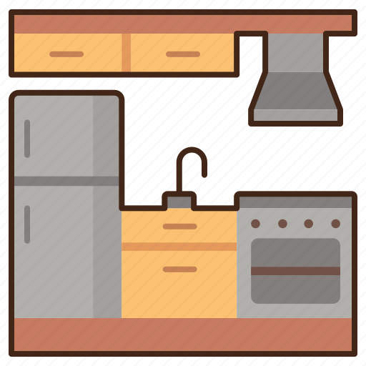 Kitchenette, kitchen, cooking icon - Download on Iconfinder