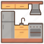 kitchenette, kitchen, cooking 
