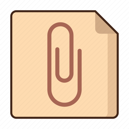 Paperclip, attachment, clip icon - Download on Iconfinder