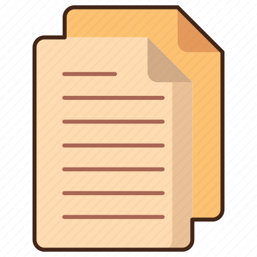 Papers, documents, folder icon - Download on Iconfinder