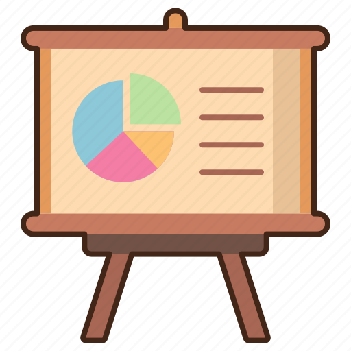 Presentation, business, chart, office icon - Download on Iconfinder