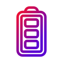 battery, status, technology, full, level
