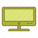 office, apparatus, television, monitor, tv, computer, device, display