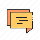 chat, communication, envelope, letter, message, notification, sms