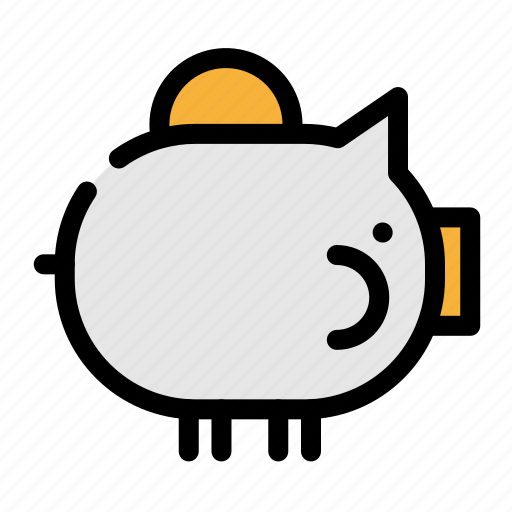 Business, money, money box, office, pig icon - Download on Iconfinder