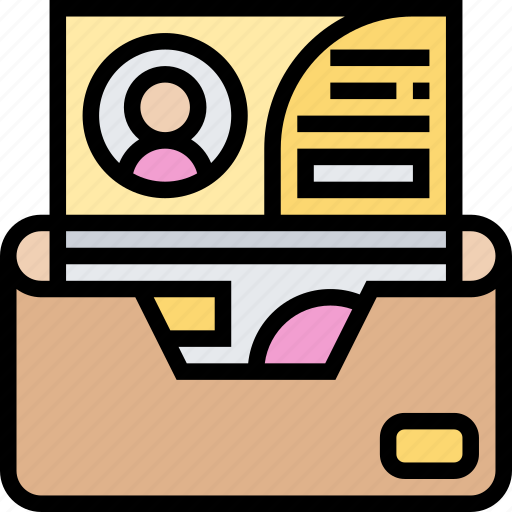 Card, person, business, contact, information icon - Download on Iconfinder