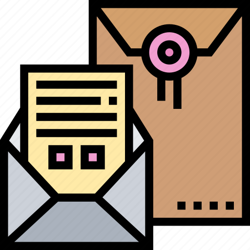 Envelope, document, letter, mailing, information icon - Download on Iconfinder