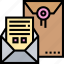 envelope, document, letter, mailing, information 
