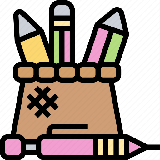 Pencil, writing, drawing, stationery, study icon - Download on Iconfinder
