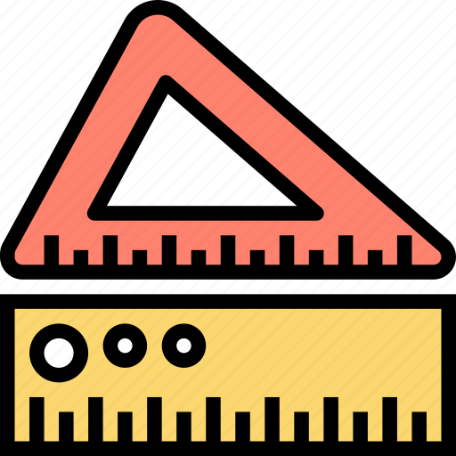 Ruler, scale, length, measure, stationery icon - Download on Iconfinder