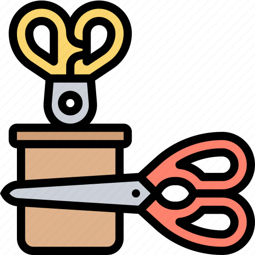 Scissors, cut, stationary, office, supplies icon - Download on Iconfinder