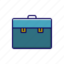 briefcase, business, office