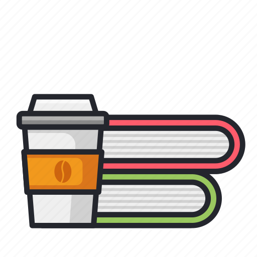 Book, cafe, coffee, cup, drink, glass icon - Download on Iconfinder