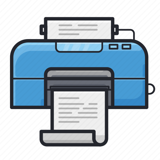 Device, fax, office, paper, print, printer, printing icon - Download on Iconfinder