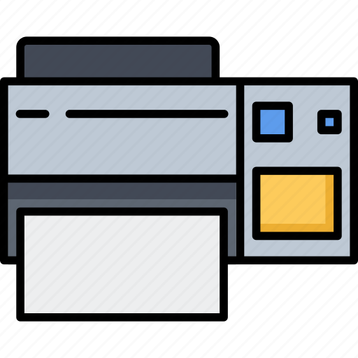 Equipment, office, paper, print, printer, printing, work icon - Download on Iconfinder