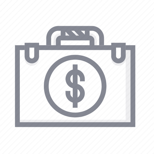 Bag, case, dollar, handbag, money, office, purse icon - Download on Iconfinder
