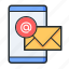 message, smartphone, envelope, e mail 