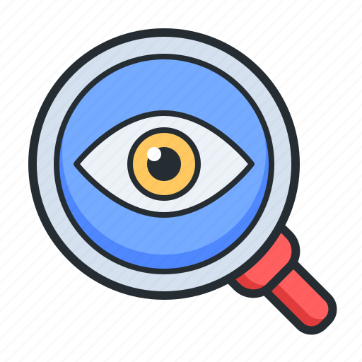 Search, magnifier, eye, examine icon - Download on Iconfinder