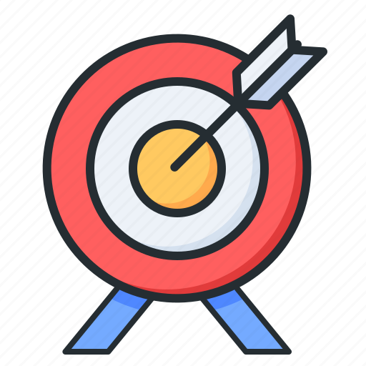 Targeting, arrow, goal, achievement icon - Download on Iconfinder