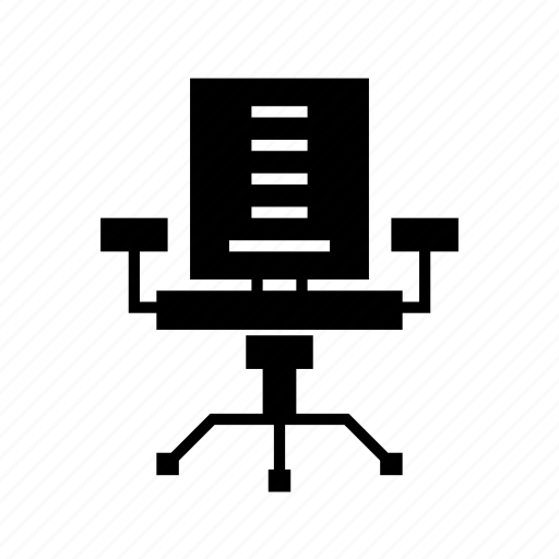 Business, chair, computer chair, desk chair, office, office chair, swivel chair icon - Download on Iconfinder