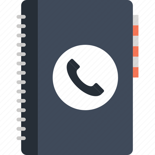 Address, book, contact, contacts, list, notebook, phone icon - Download on Iconfinder