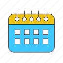 calendar, date, office, schedule
