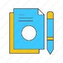 document, file, format, office, type