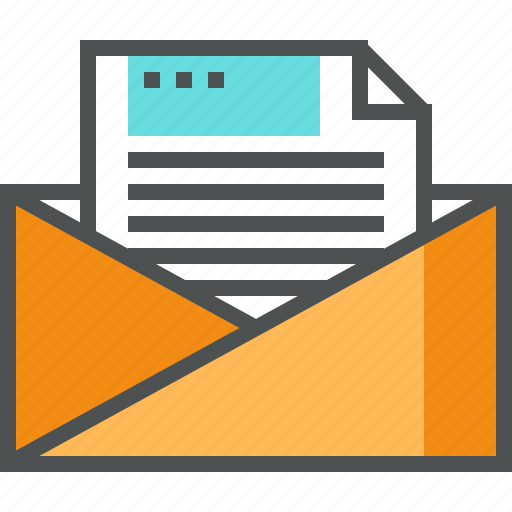 Document, email, envelope, file, mail, message, open icon - Download on Iconfinder