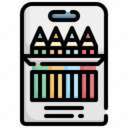 Pencills, art, draw, school icon - Download on Iconfinder
