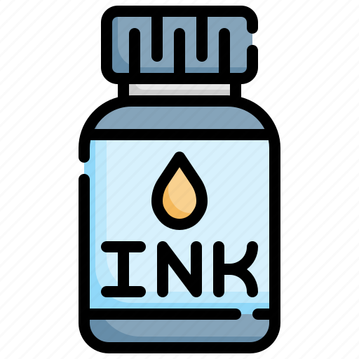 Ink, bottle, write, business, finance, draw icon - Download on Iconfinder