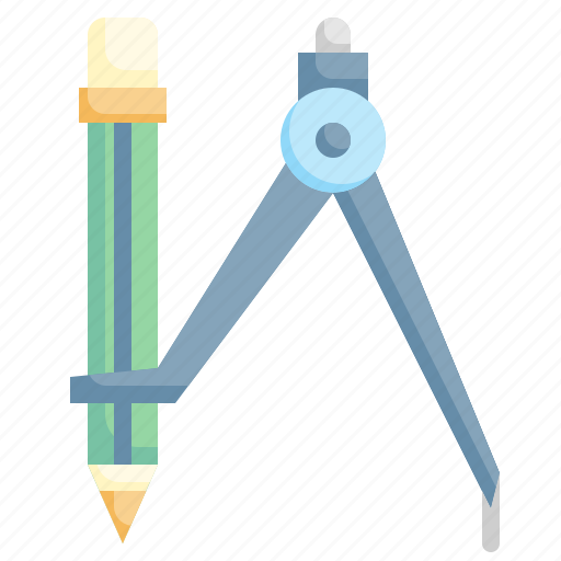 Drawing, compass, edit, tools, miscellaneous, school, materials icon - Download on Iconfinder