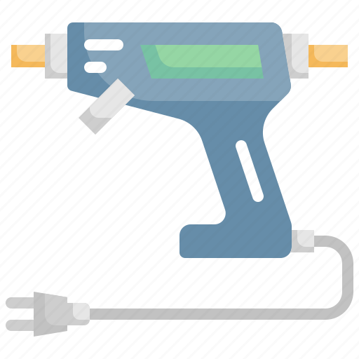 Hot, glue, gun, craft, art, and, painting icon - Download on Iconfinder