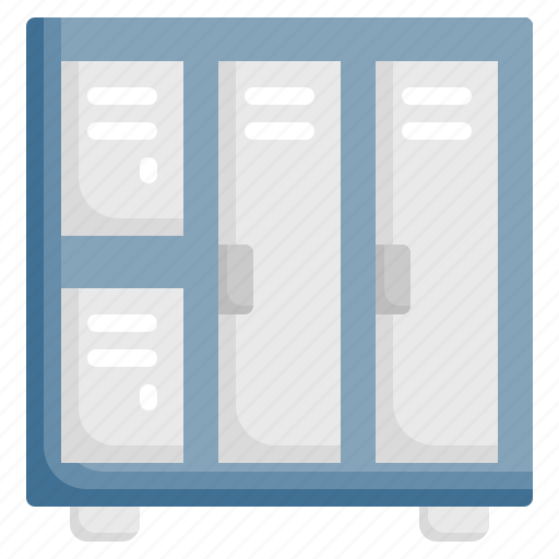 Locker, closet, lockers, wardrobe, sportive icon - Download on Iconfinder