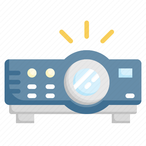 Projector, office, supplies, movie, multimedia icon - Download on Iconfinder