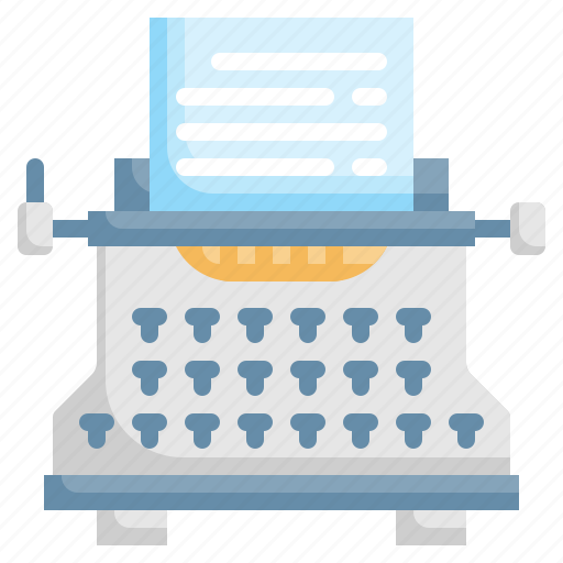 Typewriter, sheet, writing, tool, page icon - Download on Iconfinder
