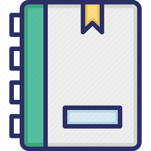 Book, bookmark, education, learning, marker, sticker icon - Download on Iconfinder