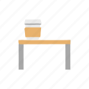 table, cafe, coffee, furniture